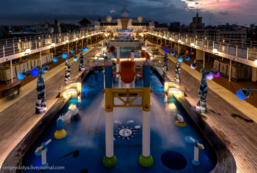 ¿Qué puede hacer una persona común en un crucero?