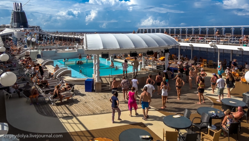 ¿Qué puede hacer una persona común en un crucero?