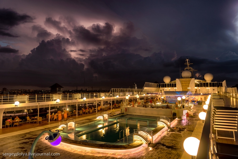 ¿Qué puede hacer una persona común en un crucero?