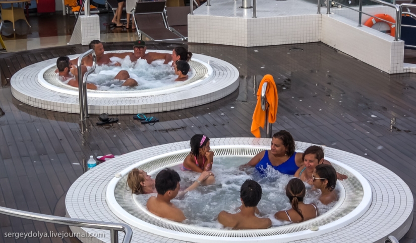 ¿Qué puede hacer una persona común en un crucero?