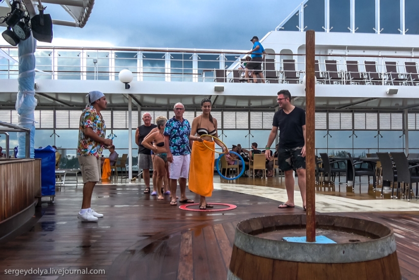 ¿Qué puede hacer una persona común en un crucero?