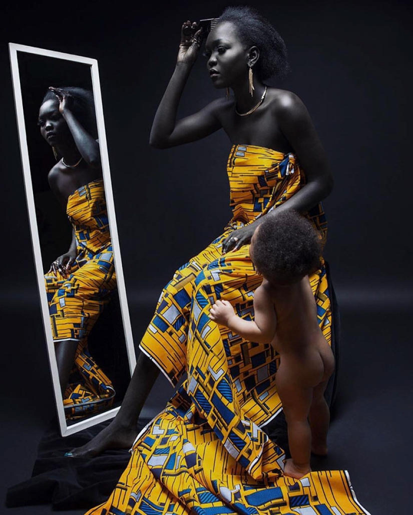 Queen of Darkness: dark-skinned beauty made a splash in the fashion world Queen of Darkness: dark-skinned beauty made a splash in the fashion world