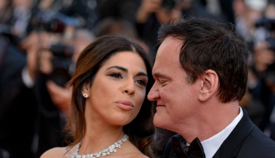 Quentin Tarantino became a father for the first time