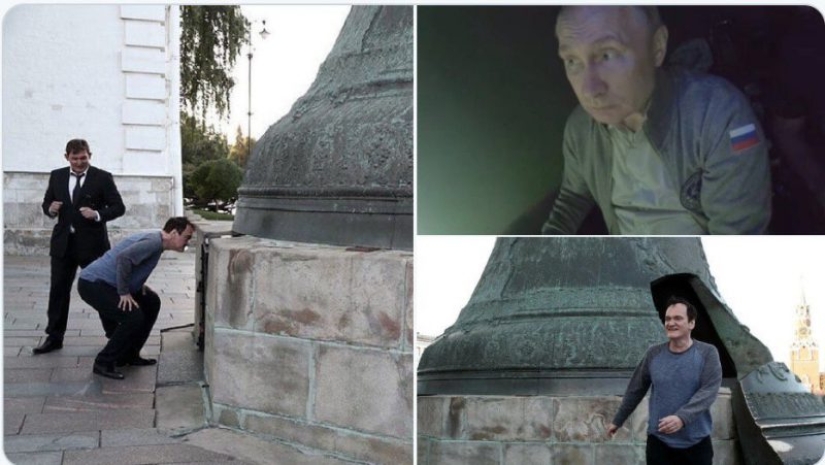 Quentin Tarantino's visit to Moscow has been overgrown with a lot of memes