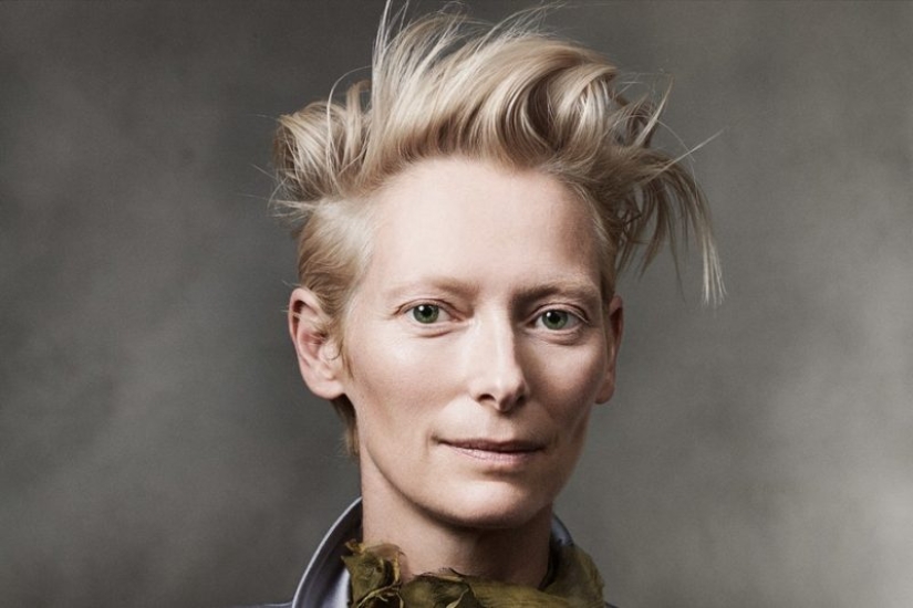  "¿Quién es este poderoso anciano?Tilda Swinton admitió que interpretó un papel masculino en una película de terror
