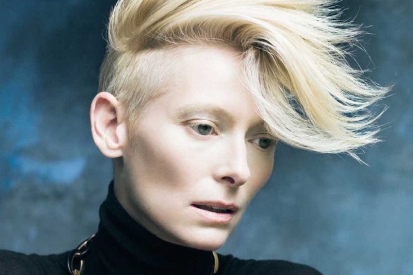  "¿Quién es este poderoso anciano?Tilda Swinton admitió que interpretó un papel masculino en una película de terror