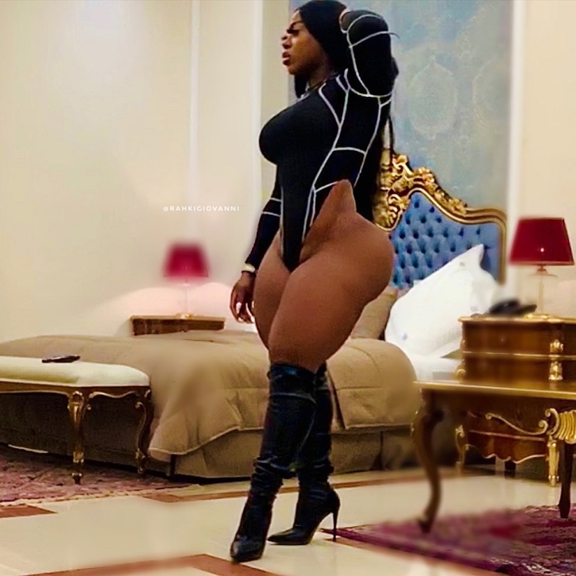 Rahi Giovanni es una chica centauro con caderas enormes