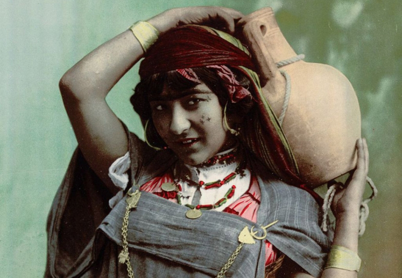 Rare color shots from Tunisia at the turn of the XIX-XX centuries