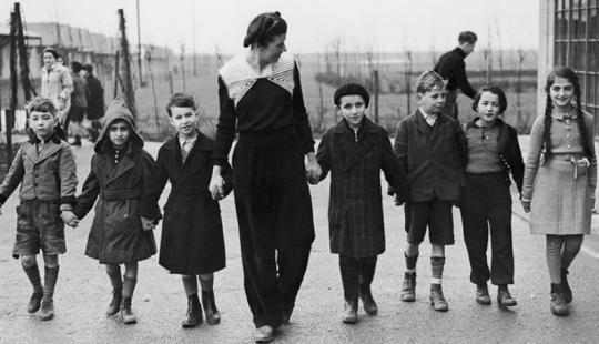 Rare pictures of the British special operation to save children during the Holocaust