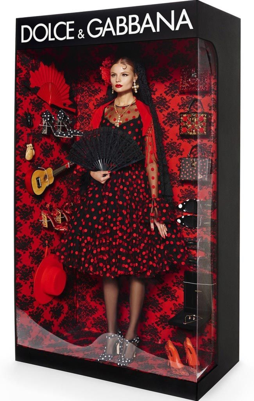 Real models turned into plastic Barbie dolls