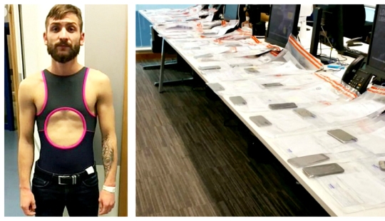 Registros en rumano: un carterista robó 53 teléfonos en una noche usando un traje de baño Registros en rumano: un carterista robó 53 teléfonos en una noche usando un traje de baño