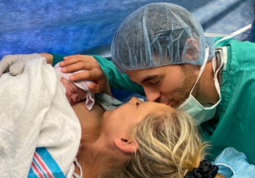 Replenishment in the star family: Anna Kournikova and Enrique Iglesias have a daughter