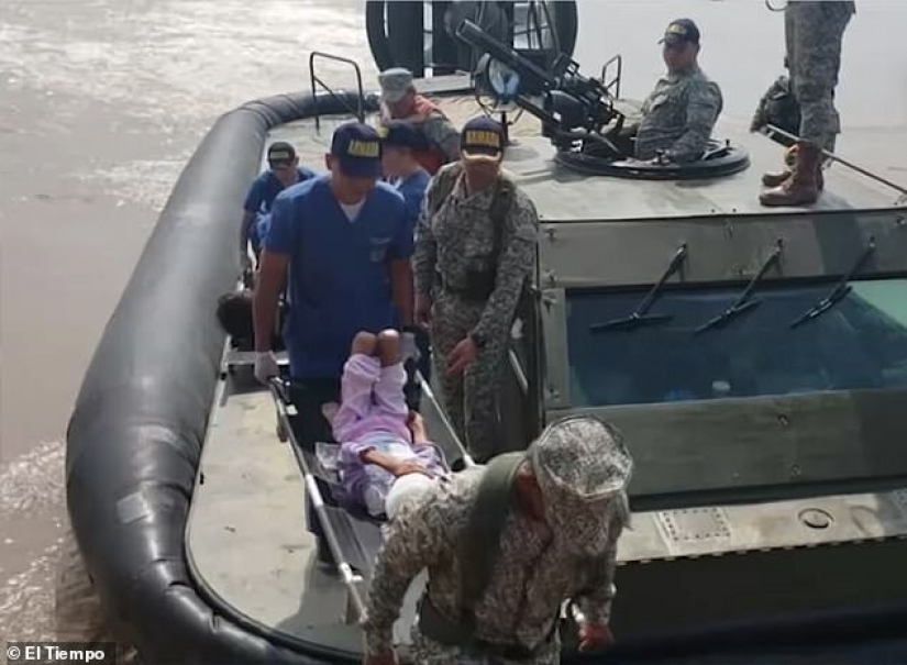 Rescate milagroso: una mujer y sus tres hijos vagaron por la selva durante más de un mes