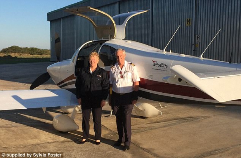 Retired and started living: an elderly couple built a plane and flew around the world Retired and started living: an elderly couple built a plane and flew around the world