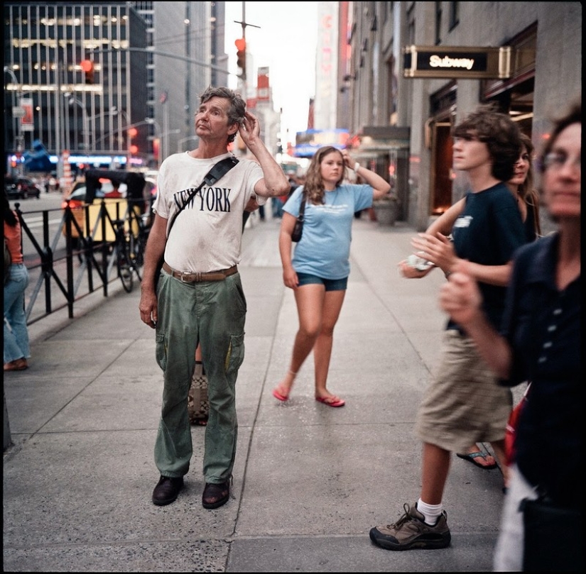 Retratos callejeros de estadounidenses por Mike Peters