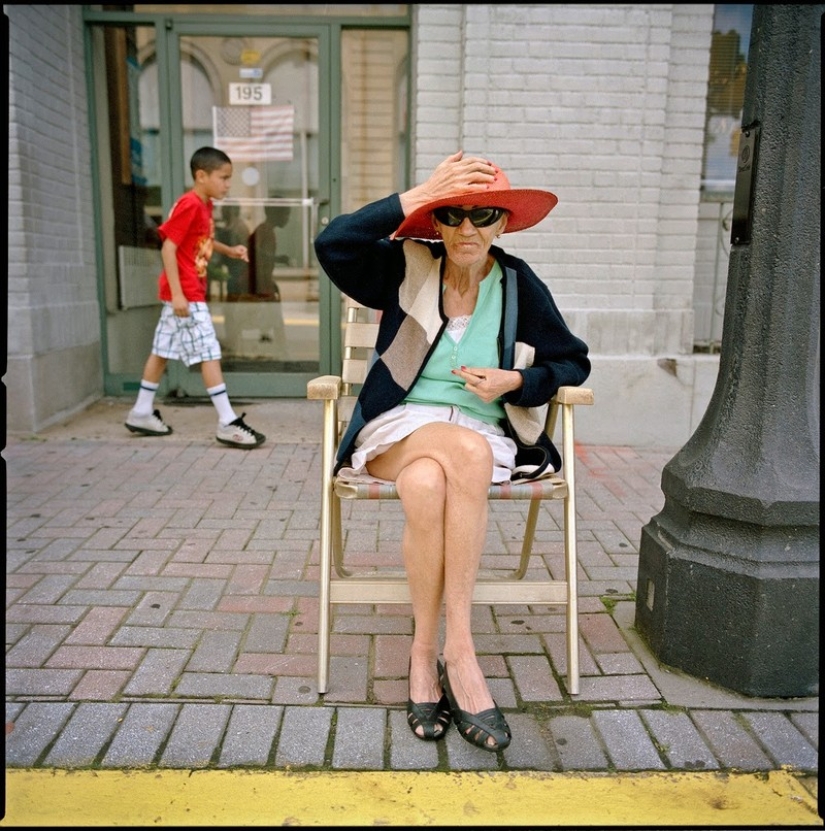 Retratos callejeros de estadounidenses por Mike Peters