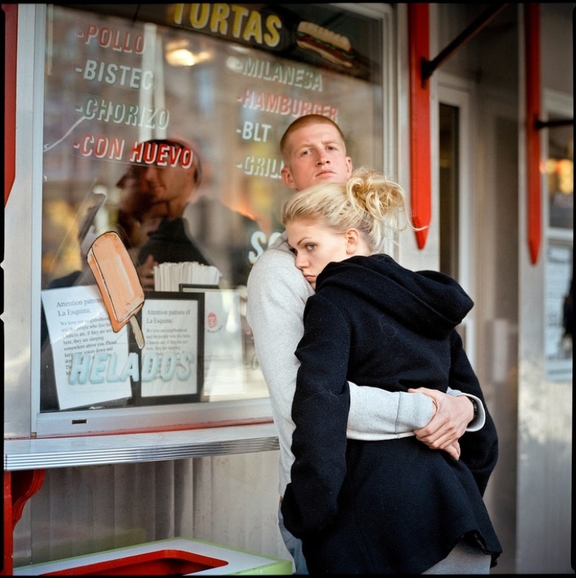 Retratos callejeros de estadounidenses por Mike Peters