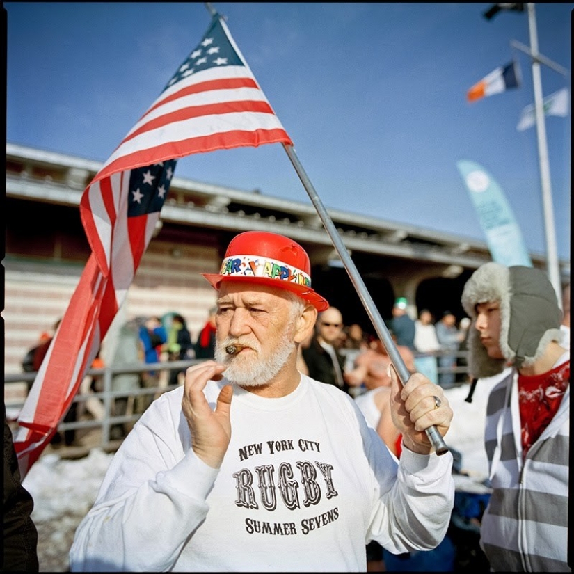 Retratos callejeros de estadounidenses por Mike Peters