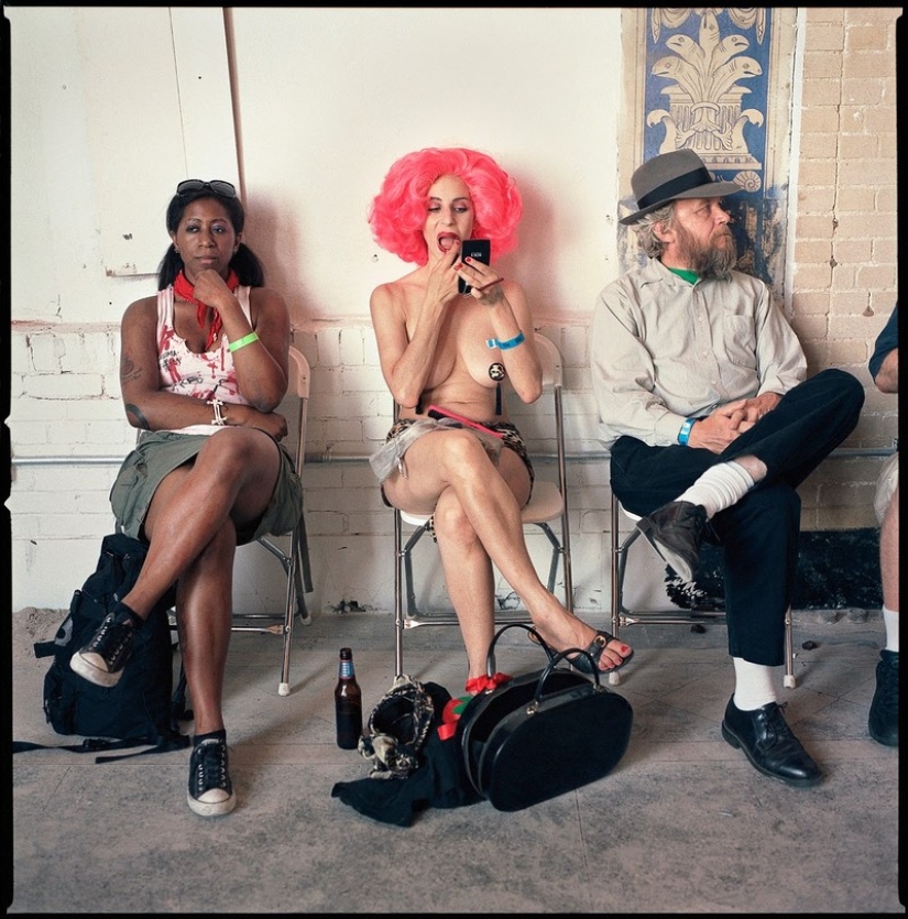 Retratos callejeros de estadounidenses por Mike Peters