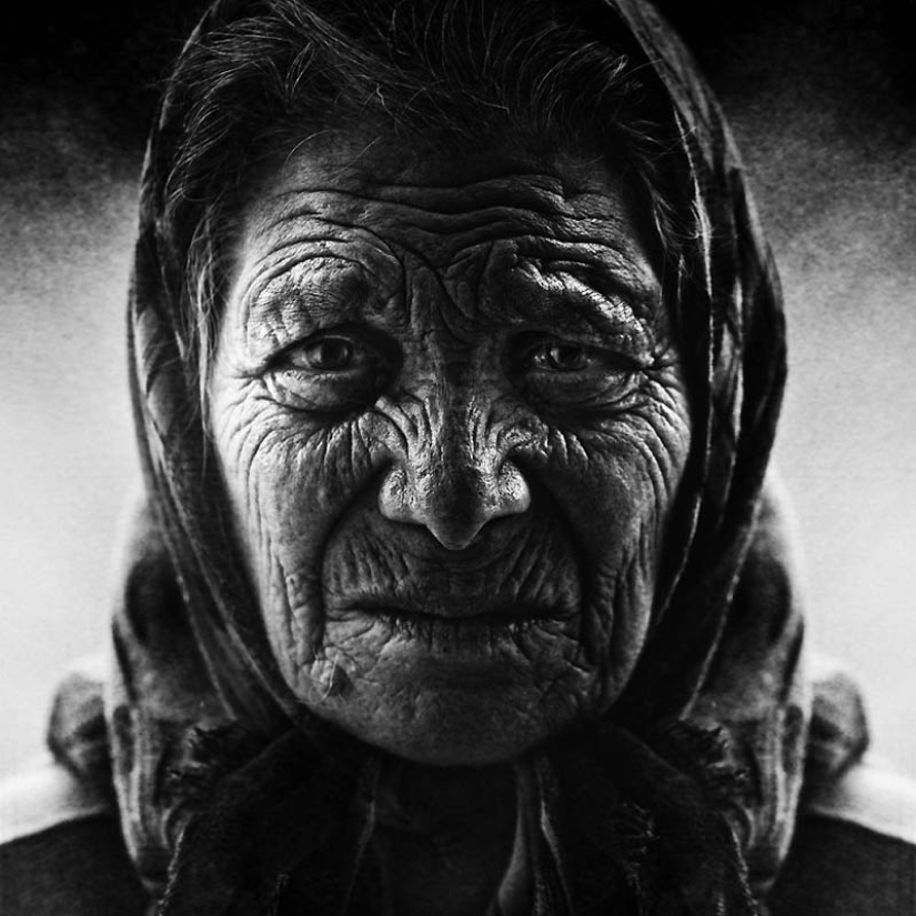 Retratos de personas sin hogar por el fotógrafo Lee Jeffries Retratos de personas sin hogar por el fotógrafo Lee Jeffries