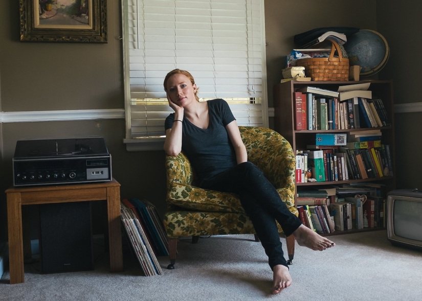 Retratos desnudos en los que el propio fotógrafo está desnudo