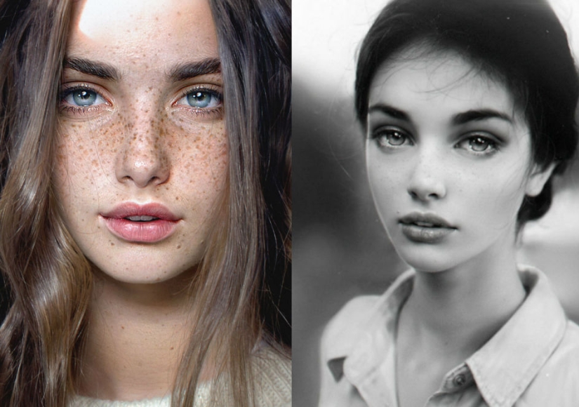 Retratos digitales del artista georgiano Irakli Nadar