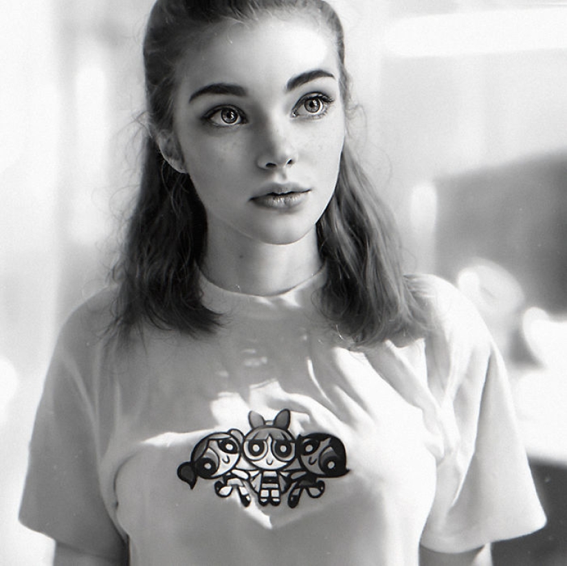 Retratos digitales del artista georgiano Irakli Nadar