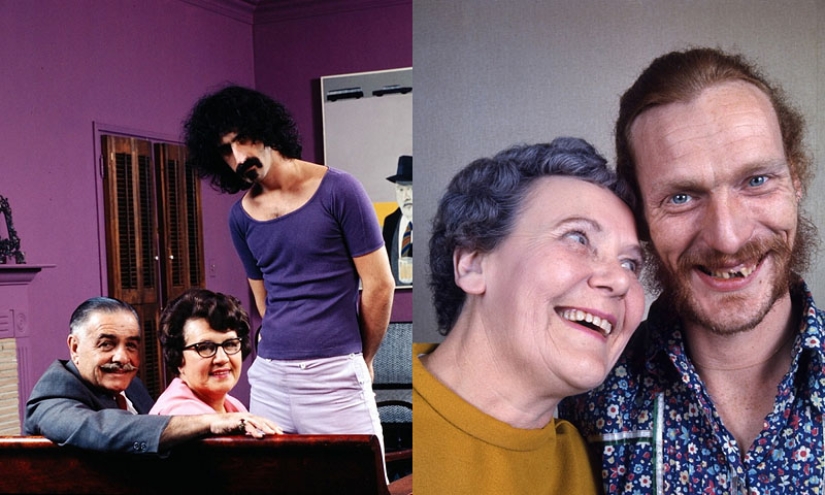 Rock stars and their parents Rock stars and their parents