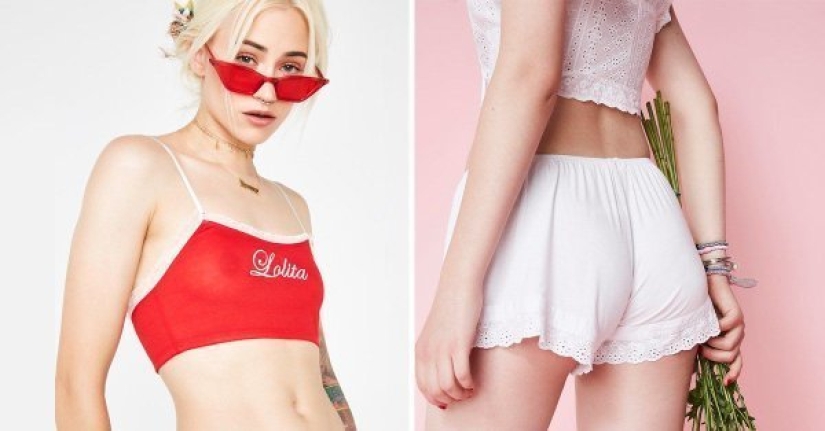 Ropa interior de estilo Lolita criticada por propaganda de pedofilia