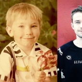 Russian male stars: then and now