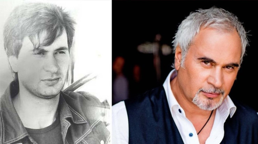 Russian male stars: then and now