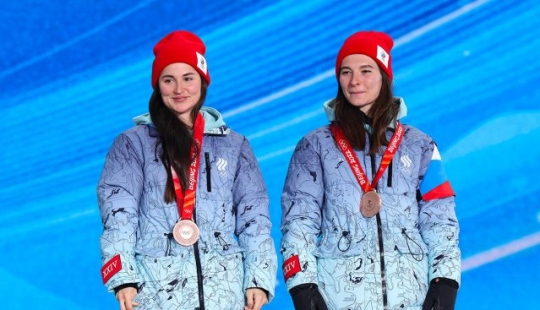 Russian medalists at the 2022 Winter Olympics in Beijing