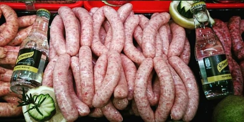 Russian Weeks in Ireland: a local shop sells sausages stuffed with vodka Russian Weeks in Ireland: a local shop sells sausages stuffed with vodka