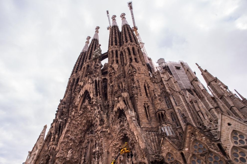 Sagrada Familia en Barcelona - la última fase de la construcción