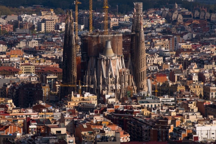 Sagrada Familia en Barcelona - la última fase de la construcción