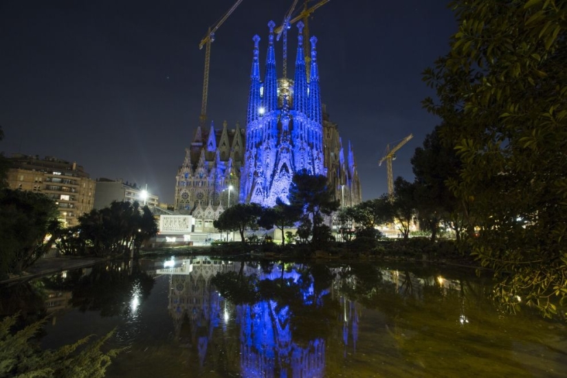 Sagrada Familia en Barcelona - la última fase de la construcción