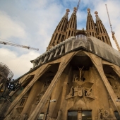 Sagrada Familia en Barcelona - la última fase de la construcción