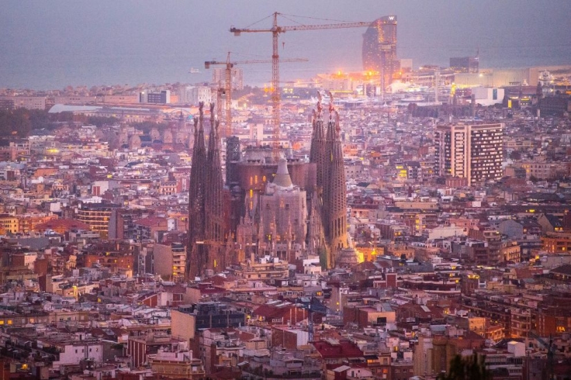 Sagrada Familia en Barcelona - la última fase de la construcción