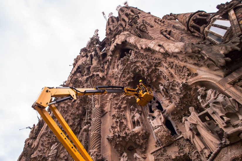 Sagrada Familia en Barcelona - la última fase de la construcción