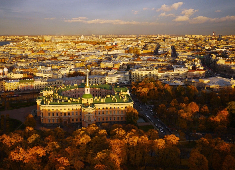 Saint Petersburg — top view Saint Petersburg — top view