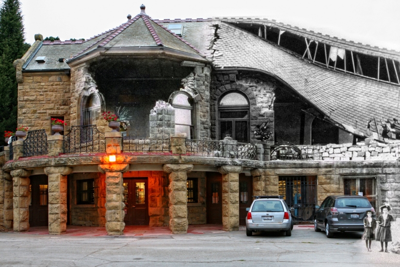 San Francisco después del devastador terremoto de 1906 y hoy San Francisco después del devastador terremoto de 1906 y hoy