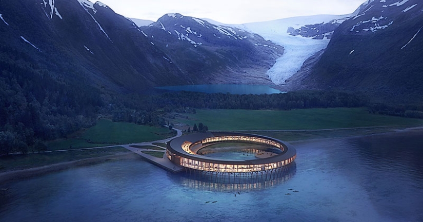 Scandinavian super project: solar-powered hotel in Arctic climate