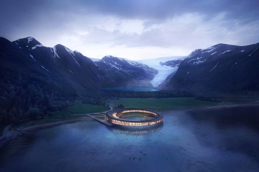 Scandinavian super project: solar-powered hotel in Arctic climate