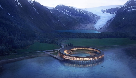 Scandinavian super project: solar-powered hotel in Arctic climate