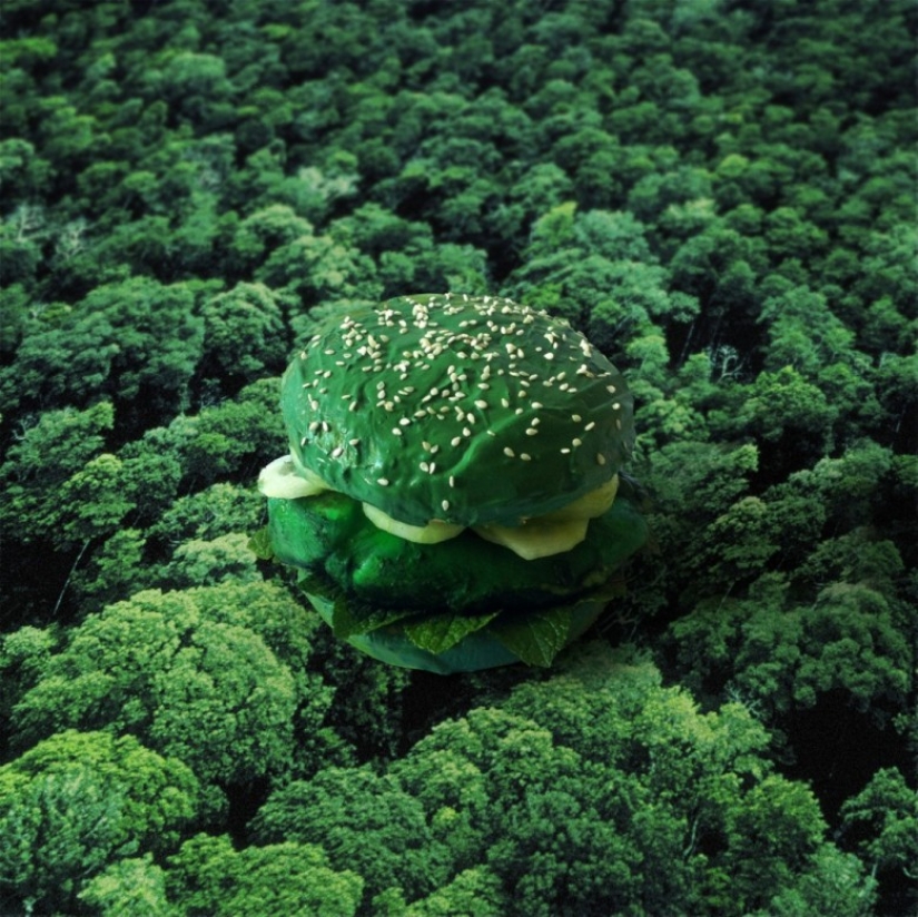 Scary hamburgers are better than scary pictures Scary hamburgers are better than scary pictures