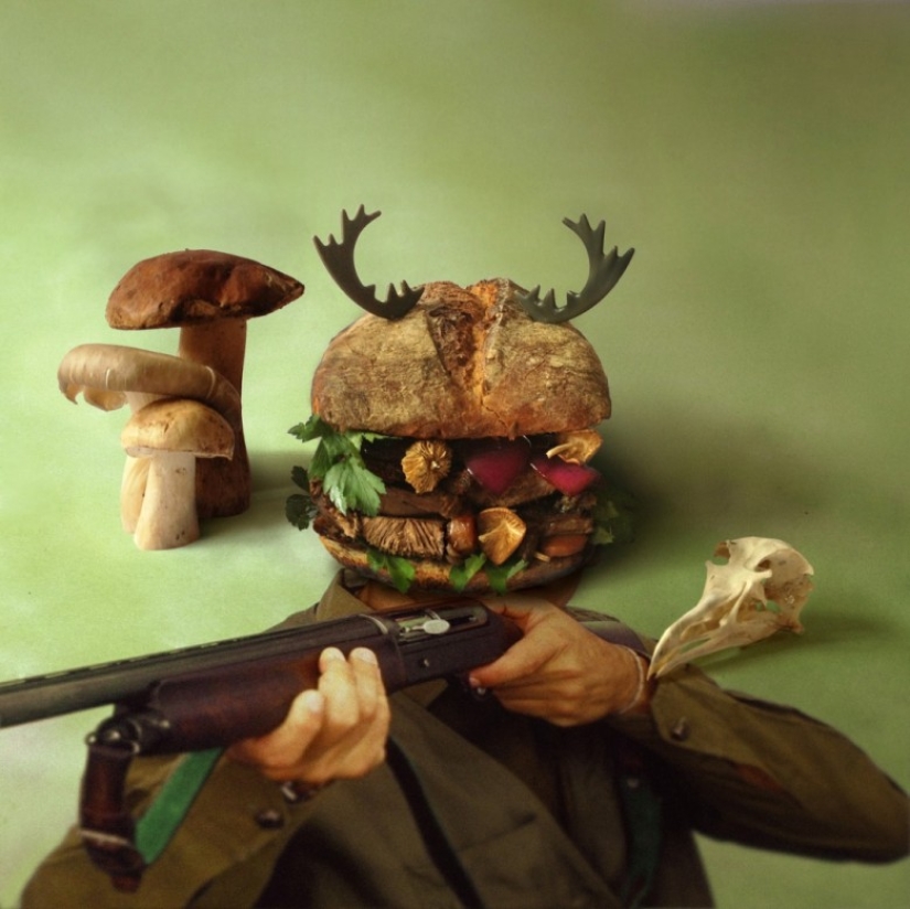 Scary hamburgers are better than scary pictures Scary hamburgers are better than scary pictures