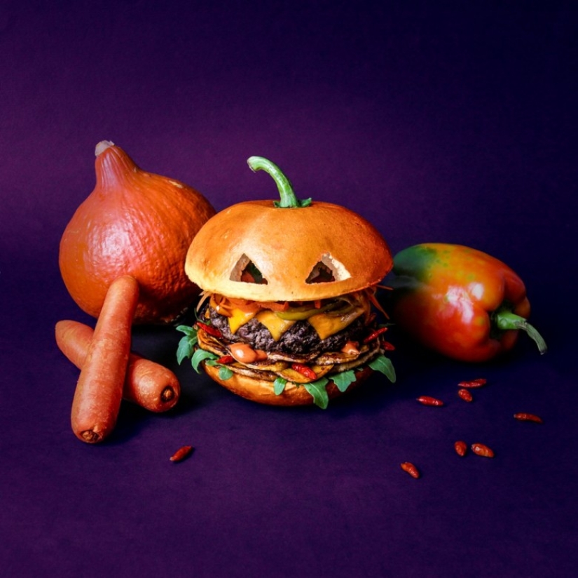 Scary hamburgers are better than scary pictures Scary hamburgers are better than scary pictures