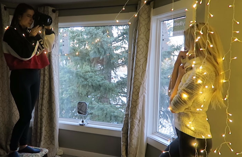 Secretos de "fotokuhni": Cómo hacer hermosos retratos en casa al estilo de Año Nuevo