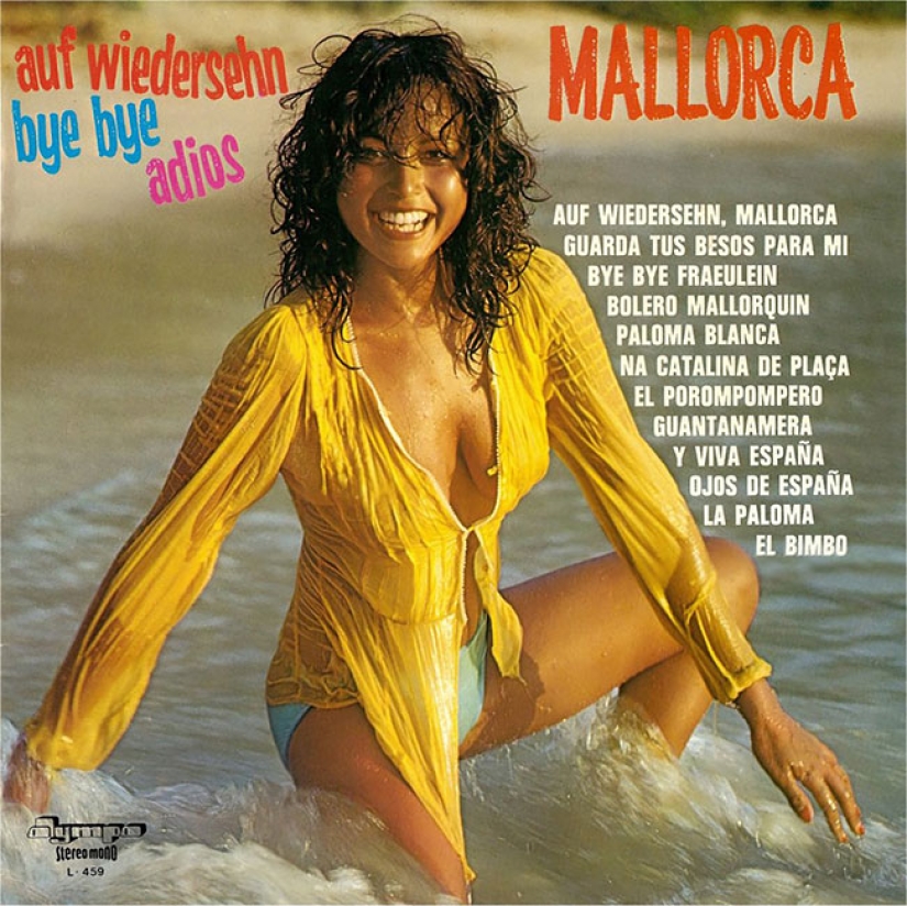 Seductive bikinis from the covers of records of the 60-80s Seductive bikinis from the covers of records of the 60-80s