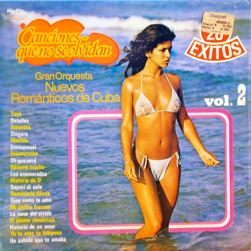 Seductive bikinis from the covers of records of the 60-80s Seductive bikinis from the covers of records of the 60-80s